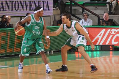 TREVISO 12 01 2008 LBA, CAMPIONATO 2008-2009 BENETTON BASKET - AIR AVELLINO