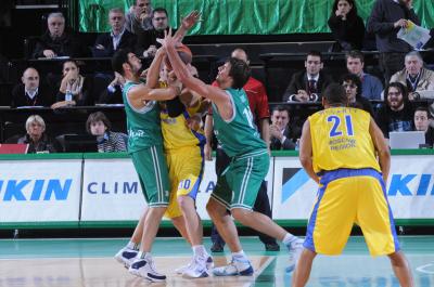 TREVISO 01 12 2008 EUROCUP  2008-2009 BENETTON BASKET - KHIMKI MOSCOW