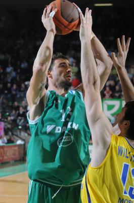 TREVISO 01 12 2008 EUROCUP  2008-2009 BENETTON BASKET - KHIMKI MOSCOW