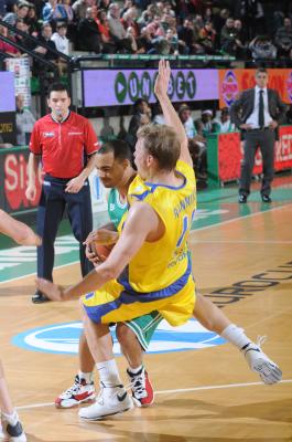 TREVISO 01 12 2008 EUROCUP  2008-2009 BENETTON BASKET - KHIMKI MOSCOW