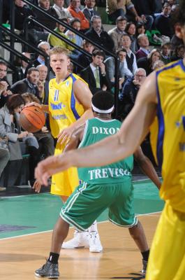TREVISO 01 12 2008 EUROCUP  2008-2009 BENETTON BASKET - KHIMKI MOSCOW