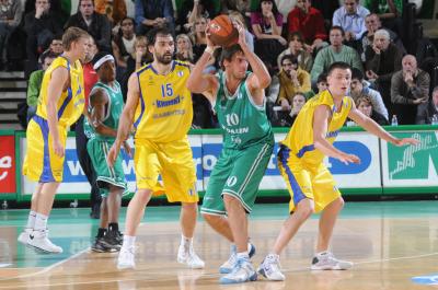 TREVISO 01 12 2008 EUROCUP  2008-2009 BENETTON BASKET - KHIMKI MOSCOW