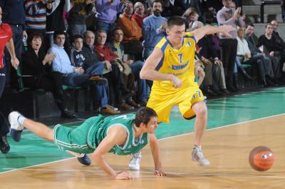 TREVISO 01 12 2008 EUROCUP  2008-2009 BENETTON BASKET - KHIMKI MOSCOW