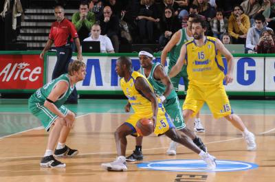 TREVISO 01 12 2008 EUROCUP  2008-2009 BENETTON BASKET - KHIMKI MOSCOW