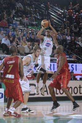 TREVISO 06 12 2008 LBA, CAMPIONATO 2008-2009 BENETTON BASKET - PESARO