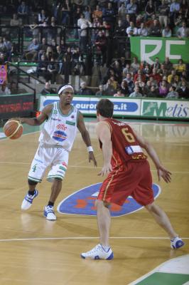 TREVISO 06 12 2008 LBA, CAMPIONATO 2008-2009 BENETTON BASKET - PESARO