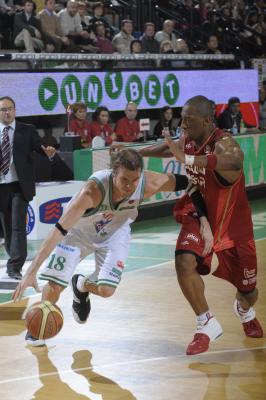 TREVISO 06 12 2008 LBA, CAMPIONATO 2008-2009 BENETTON BASKET - PESARO