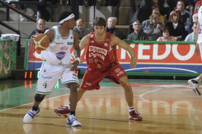 TREVISO 06 12 2008 LBA, CAMPIONATO 2008-2009 BENETTON BASKET - PESARO