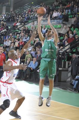 TREVISO 09 12 2008 EUROCUP  2008-2009 BENETTON BASKET - STB LE HAVRE