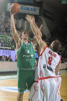 TREVISO 09 12 2008 EUROCUP  2008-2009 BENETTON BASKET - STB LE HAVRE