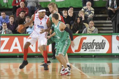 TREVISO 09 12 2008 EUROCUP  2008-2009 BENETTON BASKET - STB LE HAVRE