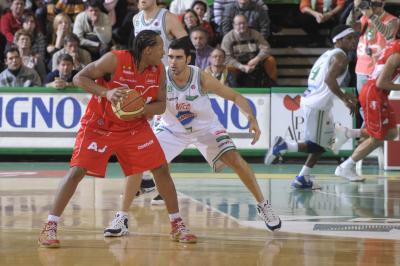 TREVISO 28 12 2008 LBA, CAMPIONATO 2008-2009 BENETTON BASKET - AJ MILANO