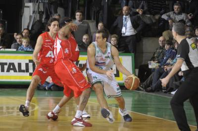 TREVISO 28 12 2008 LBA, CAMPIONATO 2008-2009 BENETTON BASKET - AJ MILANO