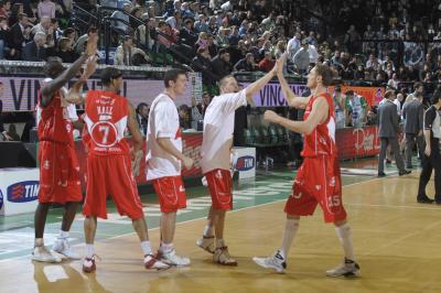 TREVISO 28 12 2008 LBA, CAMPIONATO 2008-2009 BENETTON BASKET - AJ MILANO