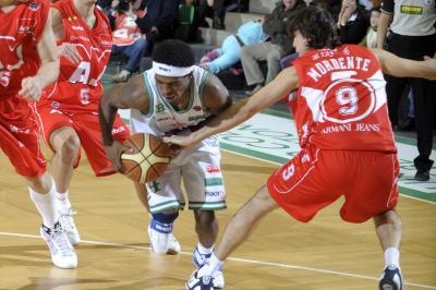 TREVISO 28 12 2008 LBA, CAMPIONATO 2008-2009 BENETTON BASKET - AJ MILANO