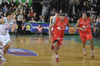 TREVISO 28 12 2008 LBA, CAMPIONATO 2008-2009 BENETTON BASKET - AJ MILANO