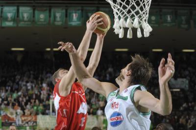 TREVISO 28 12 2008 LBA, CAMPIONATO 2008-2009 BENETTON BASKET - AJ MILANO