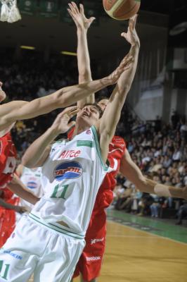 TREVISO 28 12 2008 LBA, CAMPIONATO 2008-2009 BENETTON BASKET - AJ MILANO