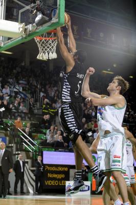 TREVISO 17 01 2009 LBA, CAMPIONATO 2008-2009 BENETTON BASKET - LA FORTEZZA VIRTUS BOLOGNA