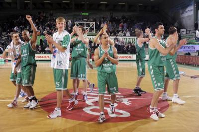 TREVISO 27 01 2009 EUROCUP  2008-2009 BENETTON BASKET - UNICS KAZAN