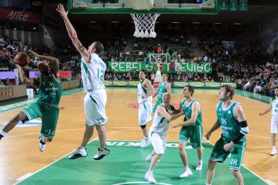 TREVISO 27 01 2009 EUROCUP  2008-2009 BENETTON BASKET - UNICS KAZAN