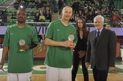 TREVISO 27 01 2009 EUROCUP  2008-2009 BENETTON BASKET - UNICS KAZAN
