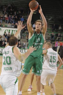 TREVISO 27 01 2009 EUROCUP  2008-2009 BENETTON BASKET - UNICS KAZAN