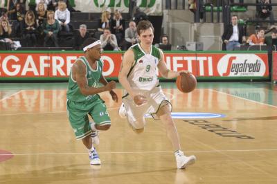 TREVISO 27 01 2009 EUROCUP  2008-2009 BENETTON BASKET - UNICS KAZAN
