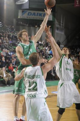 TREVISO 27 01 2009 EUROCUP  2008-2009 BENETTON BASKET - UNICS KAZAN