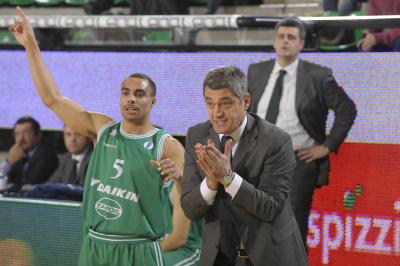 TREVISO 27 01 2009 EUROCUP  2008-2009 BENETTON BASKET - UNICS KAZAN