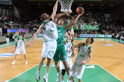 TREVISO 27 01 2009 EUROCUP  2008-2009 BENETTON BASKET - UNICS KAZAN