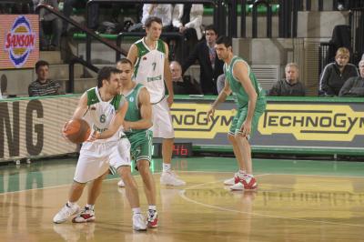 TREVISO 27 01 2009 EUROCUP  2008-2009 BENETTON BASKET - UNICS KAZAN