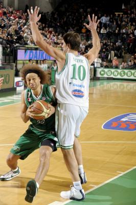 TREVISO 01 02 2009 LBA, CAMPIONATO 2008-2009 BENETTON BASKET - MONTEPASCHI SIENA