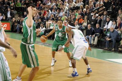 TREVISO 01 02 2009 LBA, CAMPIONATO 2008-2009 BENETTON BASKET - MONTEPASCHI SIENA