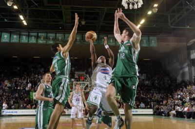 TREVISO 01 02 2009 LBA, CAMPIONATO 2008-2009 BENETTON BASKET - MONTEPASCHI SIENA