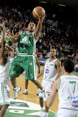 TREVISO 01 02 2009 LBA, CAMPIONATO 2008-2009 BENETTON BASKET - MONTEPASCHI SIENA