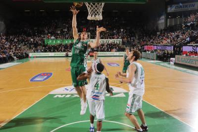 TREVISO 01 02 2009 LBA, CAMPIONATO 2008-2009 BENETTON BASKET - MONTEPASCHI SIENA
