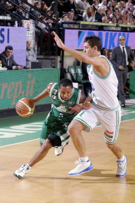 TREVISO 01 02 2009 LBA, CAMPIONATO 2008-2009 BENETTON BASKET - MONTEPASCHI SIENA