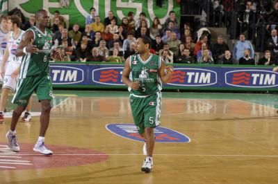 TREVISO 01 02 2009 LBA, CAMPIONATO 2008-2009 BENETTON BASKET - MONTEPASCHI SIENA