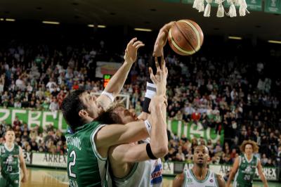 TREVISO 01 02 2009 LBA, CAMPIONATO 2008-2009 BENETTON BASKET - MONTEPASCHI SIENA