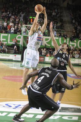 TREVISO 07 02 2009 LBA, CAMPIONATO 2008-2009 BENETTON BASKET - CARIFE FERRARA