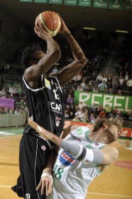 TREVISO 07 02 2009 LBA, CAMPIONATO 2008-2009 BENETTON BASKET - CARIFE FERRARA