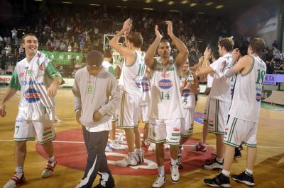 TREVISO 07 02 2009 LBA, CAMPIONATO 2008-2009 BENETTON BASKET - CARIFE FERRARA