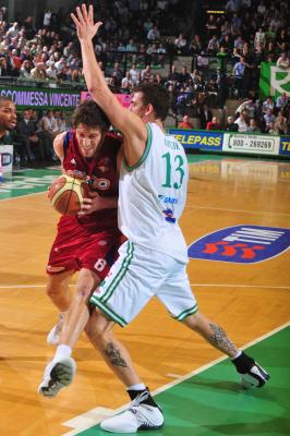 TREVISO 08 04 2009 LBA, CAMPIONATO 2008-2009 BENETTON BASKET - LOTTOMATICA VIRTUS ROMA