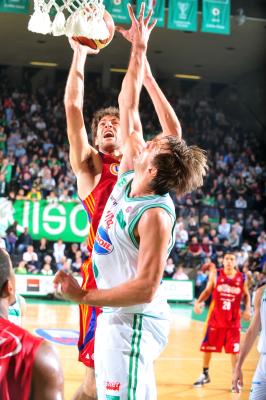 TREVISO 08 04 2009 LBA, CAMPIONATO 2008-2009 BENETTON BASKET - LOTTOMATICA VIRTUS ROMA
