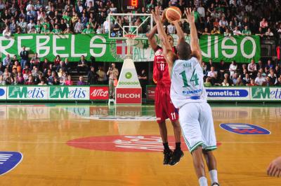 TREVISO 08 04 2009 LBA, CAMPIONATO 2008-2009 BENETTON BASKET - LOTTOMATICA VIRTUS ROMA