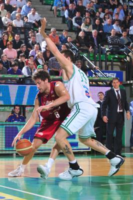 TREVISO 08 04 2009 LBA, CAMPIONATO 2008-2009 BENETTON BASKET - LOTTOMATICA VIRTUS ROMA