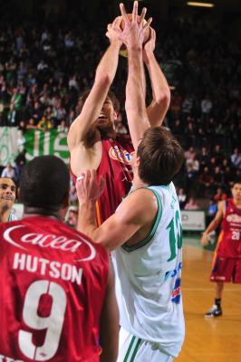 TREVISO 08 04 2009 LBA, CAMPIONATO 2008-2009 BENETTON BASKET - LOTTOMATICA VIRTUS ROMA