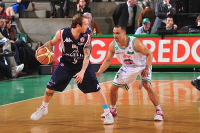 TREVISO 11 04 2009 LBA, CAMPIONATO 2008-2009 BENETTON BASKET - BIELLA