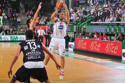 TREVISO 11 04 2009 LBA, CAMPIONATO 2008-2009 BENETTON BASKET - BIELLA